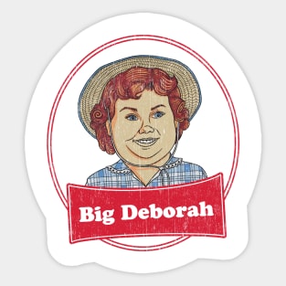 Big Deborah 90s // Vintage Design Style Sticker